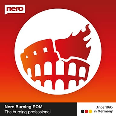 Nero Burning ROM 2026 – Premium CD DVD Blu-ray Burning Software | Burn Copy Rip Backup Your Media | Pro Disc Burner with Password Protection | Lifetime License | 1 PC | Win 11/10/8/7