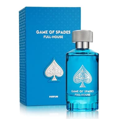 Jo Milano Game of Spades Full House Eau De Parfum Spray | 3.4 oz (100ml) | Cinnamon, Oud Wood, Neroli, Orange, Ginger Scent | Long Lasting Fragrance for Men and Women (Unisex)