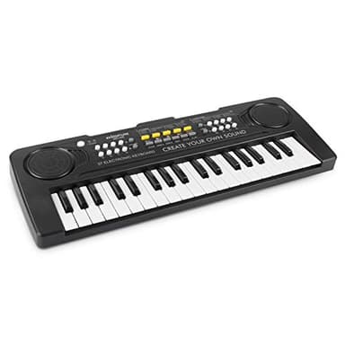 Kids Piano Keyboard, aPerfectLife 37 Keys Toddler Piano Music Toy Instrument, Electronic Kids Piano Keyboard for 3-7 Year Old Girls and Boys (Black)