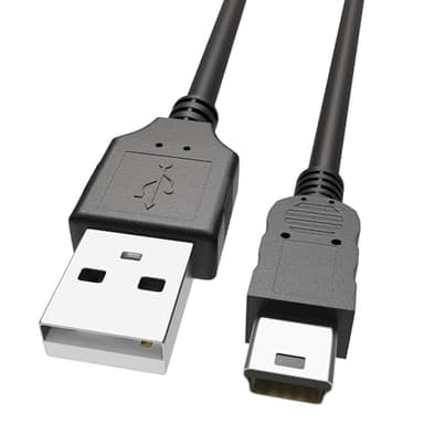 Sinoacc Mini USB Cable Compatible with Garmin GPS Charger Cable for Drive 53 Nuvi Drivesmart Driveassist Dezl Approach GPS Navigator USB 2.0 to Mini B Power Cord - 3.3ft
