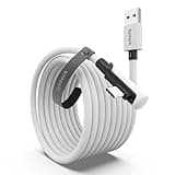 Syntech Link Cable 16FT for PCVR Compatible with Oculus/Quest 3/Meta Quest 3S, Quest2/Pro/Pico 4/Ultra Accessories and PC/SteamVR, High Speed PC Data Transfer, USB 3.0 to USB C Cable for VR Headset