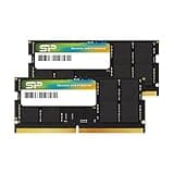 Silicon Power DDR5 32GB Kit (2 x 16GB) 5600MHz (PC5-44800) CL46 1.1V SODIMM Non-ECC Laptop RAM Computer Memory SP032GBSVU560F22
