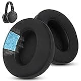 Wzsipod Frozen Replacement Ear Pads for Sennheiser Headphones, Fits HD450BT / HD4.50 /HD4.50BTNC/ HD 458BT/ HD450/ HD4.50 BT, Headset Ear Cushion with Soft Clothes & Memory Foam (Black)