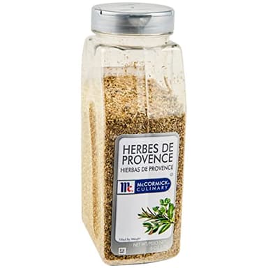 McCormick Culinary Herbes de Provence, 6 oz - One 6 Ounce Container of Herbes de Provence Seasoning, Blend of Rosemary, Thyme, Sage, Lavender and More