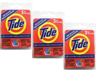 Tide Sink Packs Laundry Detergent Does 3 Loads (3 packs of 3)