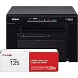 Canon imageCLASS MF3010 VP - Wired Monochrome Multifunction Laser Printer with Scanner, Copier, USB Cable Included, Up To 2,300 Page Toner Yield in Box, 19 PPM, Black