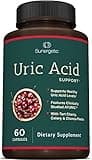 Sunergetic Premium Uric Acid Support Supplement – Uric Acid Cleanse & Kidney Support – Includes Tart Cherry, Chanca Piedra, Celery Extract & Turmeric - 60 Capsules