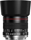 85mm F1.8 Portrait Lens - Medium Telephoto Manual Focus for Nikon F Mount DSLR Cameras D7500/D7200/D5600/D5500/D5300/D5200/D5100/D3500/D3400/D3300/D3200/D850/D810/D800/D750/D610/D500/D60/D6/D5/D4