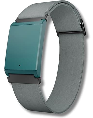 Powr Labs Rechargeable Heart Rate Armband Bluetooth ANT+ Compatible with Peloton Wahoo Strava Optical HR Sensor for Fitness Training Running and Indoor Cycling