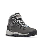 Columbia Womens Newton Ridge Lightweight Waterproof Hiking Boot, Quarry/Cool Wave, 9