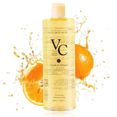 Iiglitch VC Toner Intensive, VC Toner Refreshing Hydrating Rejuvenating, Vitamin C Moisturizing Toner, Hydrating Facial Toner - 300ml