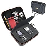 USA GEAR Ghost Hunting Equipment Case - Paranormal Equipment Bag with Customizable Foam Interior, Lightweight Water-Resistant Exterior Compatible with EMF Meter, Spirit Box & More (Empty Case Only)