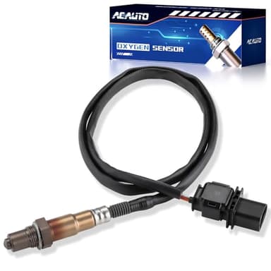 ACAUTO 17025 Oxygen O2 Sensor fit for LSU 4.9 Lambda Wide Band 30-4110, 30-0300, 30-0310 - X Series AFR Inline Controller - UEGO A/F Ratio Wideband 02 Gauge Replace# 0258017025