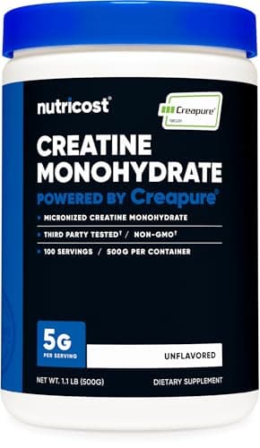 Nutricost Creapure® Creatine Monohydrate 500 Grams