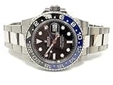Rolex GMT Master II Black Dial Stainless Steel Mens Watch 116710 BLNR