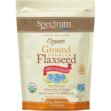 Spectrum Essentials Organic Premium Ground Flaxseed 14 oz