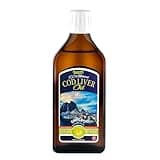 Sanniti 100% Natural Cod Liver Oil, 1081 mg Total Omega-3 Fatty Acids, Wild Caught Nordic, 250 mL (8.4 oz) (Unflavored)