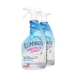 Clean-X Eliminate Shower Tub & Tile Cleaner- 32 fl oz. - Shower Cleaner. Powerful Cleaner removes soap scum and hard water minerals by UNELKO Invisible Shield (2 Pack)