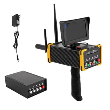 Bepritm Metal Detector, Gold Finder Underground Metal Scanner with High Definition LCD Display, Professional Metal Scanner High Accuracy for Gold, Silver, Copper, Max Search Range 3248ft