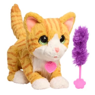 FurReal Bella The Biscuit-Making Kitty, 10 Inch Interactive Cat Toy, for Boys and Girls, Ages 4 and Up, Kids Toys for Ages 4 Up by Just Play