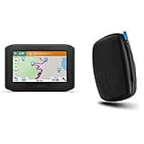 Garmin Zumo 396 LMT-S, Motorcyle GPS with Protective Garmin Carrying Case 010-02019-00