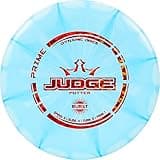 Dynamic Discs Prime Burst Judge Disc Golf Putter, Men and Women Frisbee Golf Putter, 170g Plus, Beaded Throwing Frisbee Golf Putter, Stable Disc Golf Flight, Stamp Color Will Vary, Blue