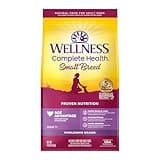 Wellness Complete Health Senior Dry Dog Food, Small Breed, Wholesome Grains, Natural, Age Advantage Turkey & Peas Recipe, (4-Pound Bag)