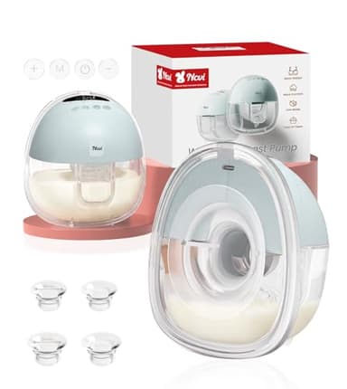 NCVI Wearable Breast Pump, Discreet & Wireless for Mom Working or Outsides