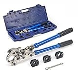 iCrimp Copper Tube fittings Crimping tool with 1/2,3/4 and 1-inch Jaw for ProPress copper fitting IWISS-1632AF