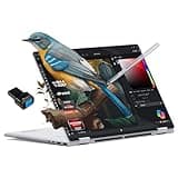 HP Envy x360 2-in-1 Laptop, 14" Touchscreen IPS WUXGA Display, AMD Ryzen 5 8640HS, 16GB LPDDR5, 1TB SSD, WiFi 6E, Backlit KB, Copilot Key, Microsoft Surface Pen, USB Fingerprint Reader, Win 11