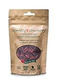 Honestly Cranberry - Unsweetened Dried Cranberries - No Added Sugars, Juices, or Oils - Non-GMO - Wisconsin Grown (1 oz)
