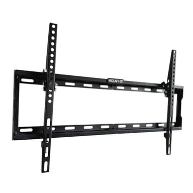Mount-it! Slim Tilting TV Wall Mount Bracket | Low Profile Tilt TV Mount for Samsung, Sony, Vizio, TCL, LG, Sharp 32 to 65 Inch LCD/LED/4K TVs