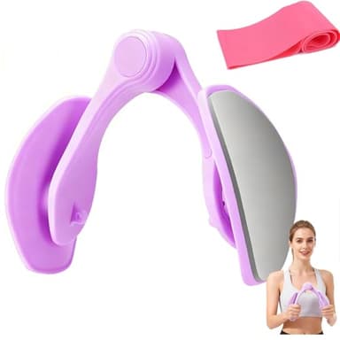 MICZG Thigh Master Thigh Exerciser for Women, Inner Thigh Trainer with Enhanced Resistance - Hip, Pelvis & Pelvic Floor Muscle Strengthener, Kegel Exercise Equipment for Women Home Gym