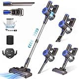 AIRDIYA Cordless Vacuum Cleaner, Super Power Suction Stick Vacuum Cleaners with 2200 mAh Battery,8-in-1 Lightweight Self-Standing, 35 Mins Runtime for Home Hard Floor Low-Pile Carpet Pet Hair