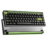 MelGeek MADE68 Ultra Wired Keyboard, Hall Effect Magnetic Switch Gaming Keyboard, 65% Compact Rapid Trigger, Hot-Swappable, RGB Snap Tap & Adjustable Actuation, Online HIVE Custom, Aluminum Case-Green