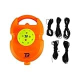 TEBPKBALL Match Buddy Pickleball Trainer,Solo Pickleball Tennis Trainer with Ball and String,Easy-to-Use Pickleball Training Equipment for Kids Adults (Orange)