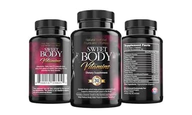 SweetBody Vitamins - Eliminates Body Odor and Reduces Sweating by Promoting a Balanced pH Level in The Body (1 Bottle - 30 Capsules)