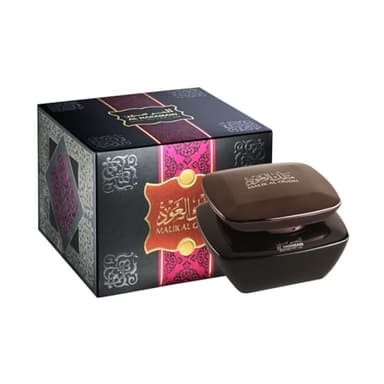 Al Haramain Malik Al Oudh Arabian Bukhoor - Premium Arabic Bakhoor Incense - Long-Lasting Fragrance - Islamic, Eid & Ramadan Gifts - Perfect for Home, Prayer, Meditation, Relaxation - 75 gm