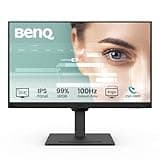 BenQ GW2490T 24" Monitor 100Hz FHD 1920x1080p | IPS | Vertical Monitor | Eye-Care | Thin Bezel | Height & Tilt Adjustable | DisplayPort | HDMI x2