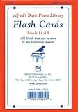 Alfred's Basic Piano Library Flash Cards, Bk 1A & 1B: 102 Cards That Can Be Used by Any Beginning Student, Flash Cards (Alfred's Basic Piano Library, Bk 1A & 1B)