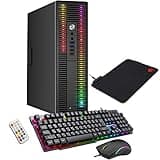 HP ProDesk Desktop RGB Lights Computer Intel Core i5 4570 3.2 GHz 8GB RAM 256GB SSD Win 10 Pro WiFi, Gaming PC Keyboard, Mouse(Renewed)