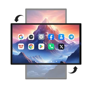 49" Digital Interactive Smart Boards, 8 Core CPU Electronic Whiteboard with Android 12 OS & Screen Mirroring, Built-in Annotation &Live Streaming, Touch-Ready for Classroom Office Home (Board Only)