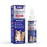 Wellix PET Dog Eye Drops, Eye Drops for Dogs&Cats, Dog Eye Infection Treatment to Soothe Eye Allergy, Soothe Dry Eyes Pink Eyes, Dog Tear Stain Cleaner(60ml