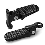 1 Pair Bike Rear Pedals,Mini Folding Bicycle Foot Pegs, Non-Slip Bicycle Footrests,Rear Seat Footrest Pedals for Mountain Bike E-Bike
