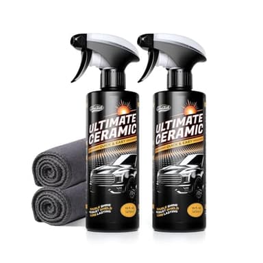 RV Accessories for Outside, Ceramic Coating for RV Polish (32 Fl Oz), Unmatched Shine Car Wax Coating Spray, No Pungent Smell, Quick Detailer Spray Wax, Lasts 50+ Washes Car Paint Sealant