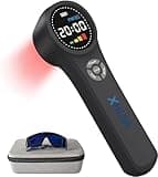 XHUIA Near Infrared Light Therapy 4 * 980nm+4 * 810nm+16 * 660nm Cold Light Therapy Device for Muscles Joints Relax, Red Light Therapy Wand Help with Pain for Body and Pets at Home or Travel