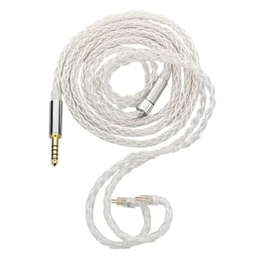 Moondrop Line K Upgrade Cable High Purity Copper Silver Plated KATO Cable IEMs (4.4mm)
