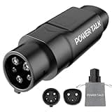 EV Charger Adapter for Tesla to J1772 - Max 50A 240V - NACS to J1772 Charging Adapter Compatible with Tesla Mobile Connectors,Wall Connectors,Destination Chargers - Black
