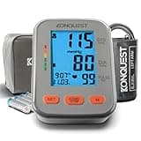 Konquest KBP-2704A Automatic Upper Arm Blood Pressure Monitor - Large Adjustable Bp Cuff - Large Backlit Display - Irregular Heartbeat Detector - Tensiometro Digital - Monitor for Home Use bp
