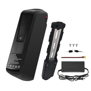 UUGPOWER 52V ebike Battery, 20Ah Lithium Pack with BMS for 0-2000W Motor, Indicator Light, Safe Lock, USB Port, XT60 Plug